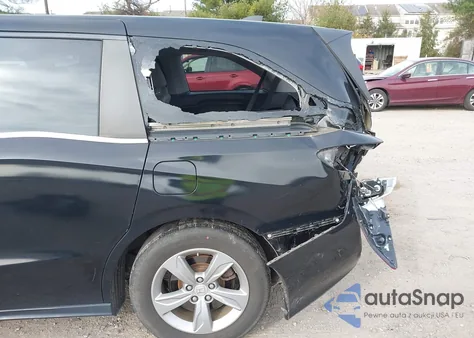 2018 Honda Odyssey Ex-L from USA, damaged, VIN 5FNRL6H78JB056273